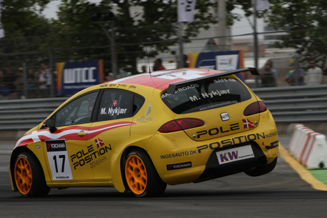 Michel Nykjær forventer at kunne presse bilen mere end normalt, når det gælder VM-afdelingen på Donington Park.